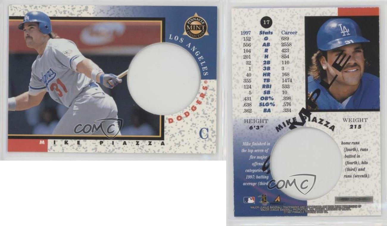 1X MIKE PIAZZA 1998 Pinnacle #3 PROMO SAMPLE NMMT Lots Available HIT IT HERE