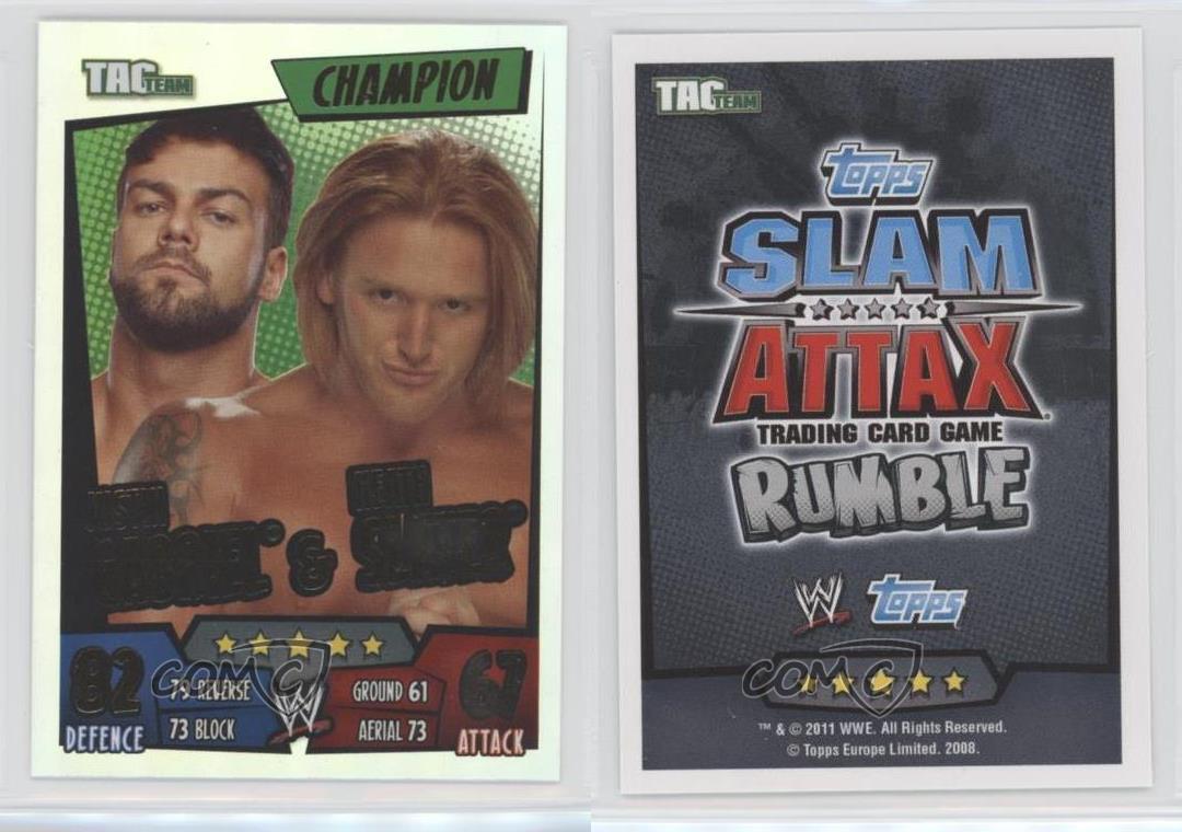 Tag Team Slam Attax Rumble Justin Gabriel & Heath Slater