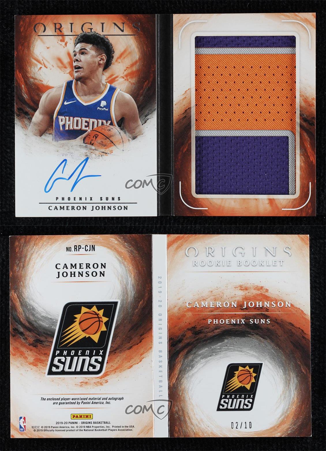 CAMERON JOHNSON 2019-20 PANINI CERTIFIED TRUE ROOKIE RC #160