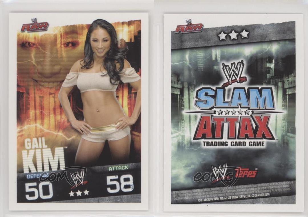 WWE Slam Attax Evolution-gail kim carte brut
