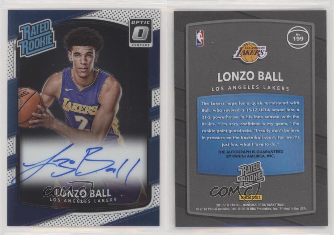 lonzo ball signature