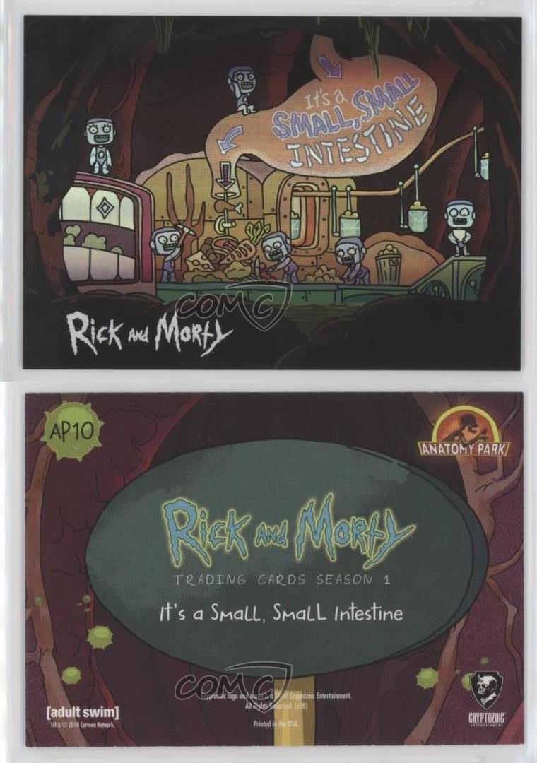Small Intest Rick And Morty Season 1 Anatomy Park Chase Card AP10 It?s A Small