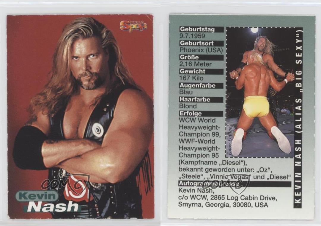 1995-99 Bravo Sports Sportkarten Kevin Nash