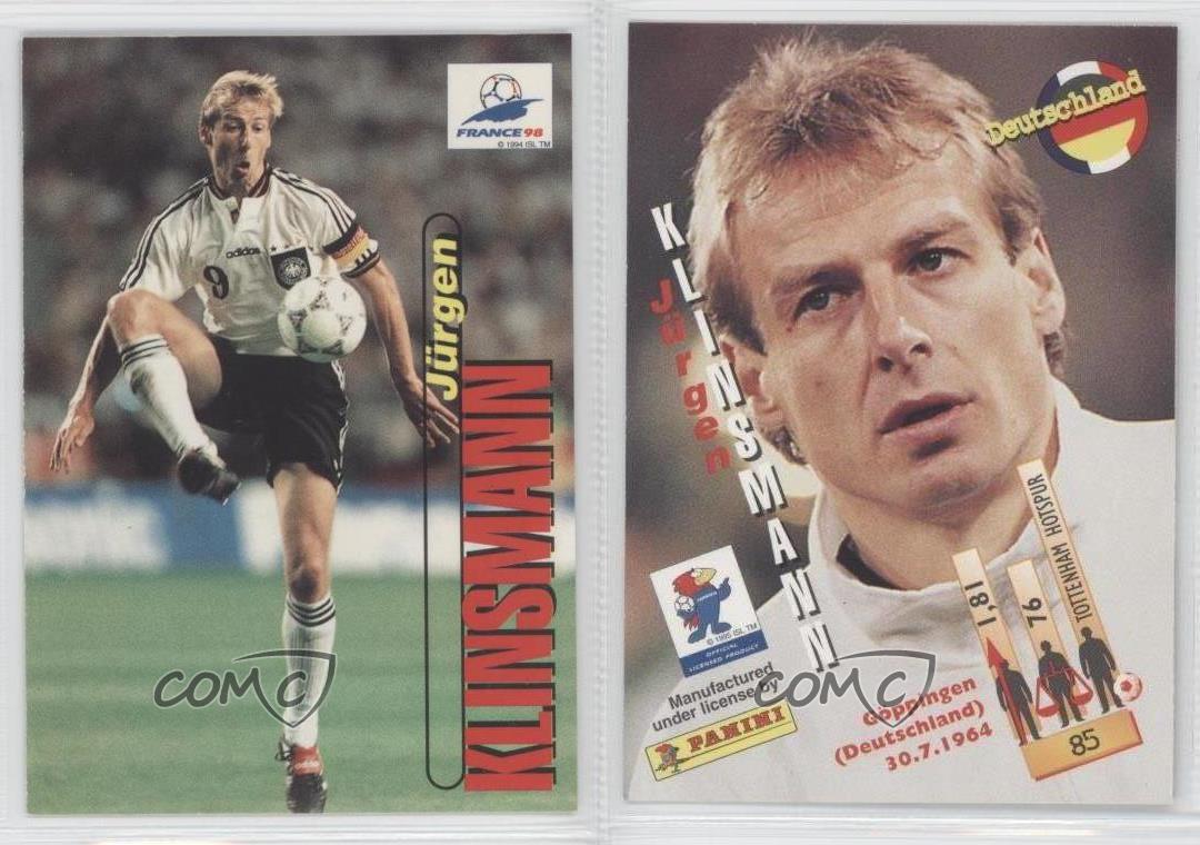 2014 Panini Prizm World Cup Stars Base #46 Jurgen Klinsmann Germany