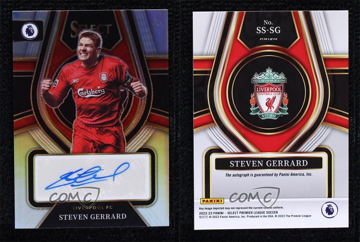 22-23 select Steven GERRARD auto-