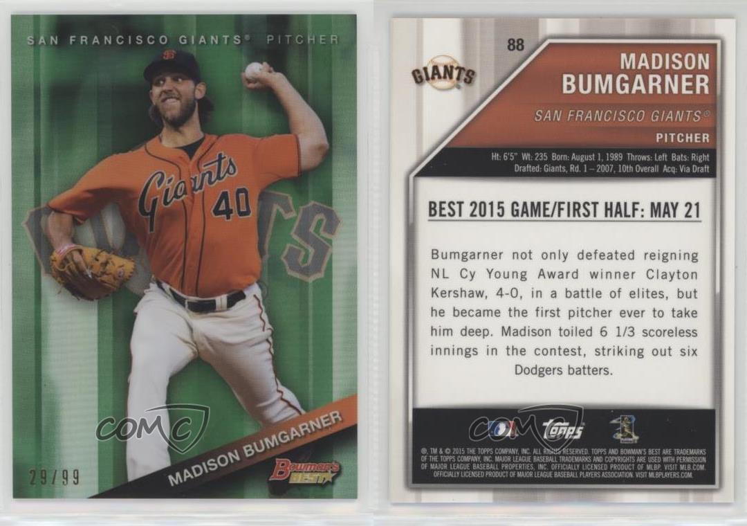 Bumgarner a throwback to pre-pitch count era – The Mercury