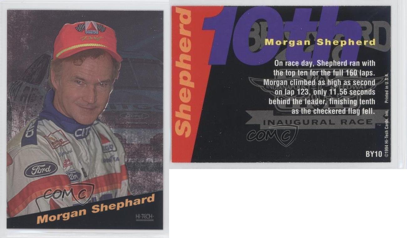 1995 Hi-Tech Brickyard 400 Top 10 Morgan Shepherd #BY10