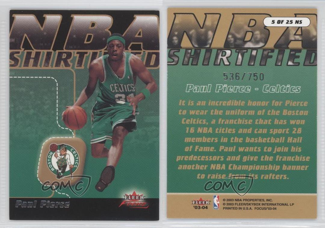24X36 Poster FCA #FCA330127 Paul Pierce 24X36 Poster FCA #FCA330127 Paul Pierce
