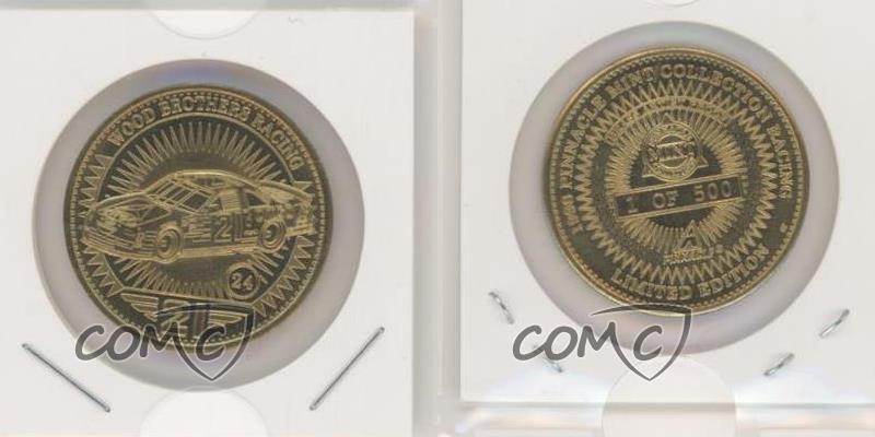 1998 Pinnacle Mint Coins Artist Proof Brass /500 Michael Waltrip 's Car #24 - Picture 3 of 3