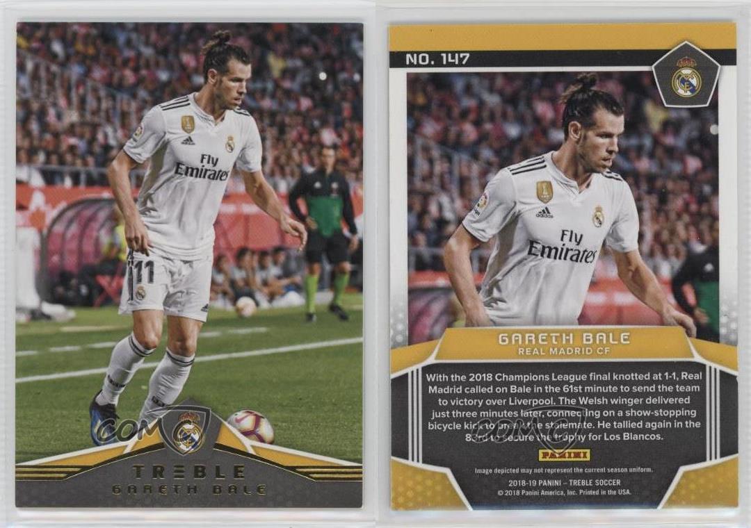 2018-19 Panini Treble Gareth Bale - Real Madrid CF Hidden