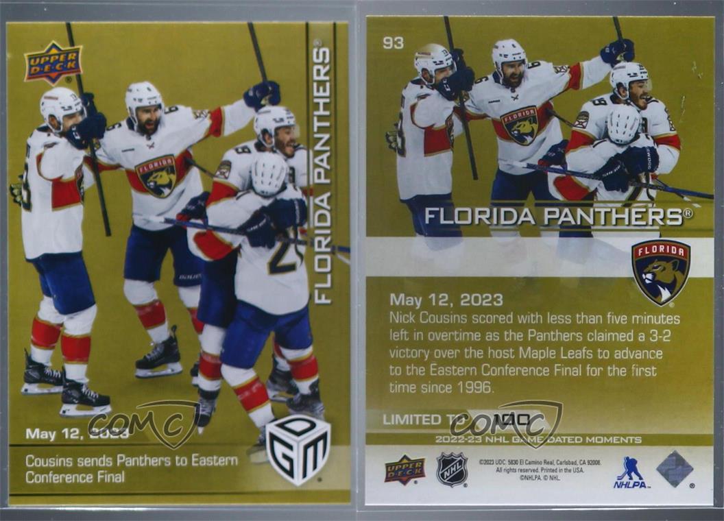 2022-23 Upper Deck Game Dated Moments