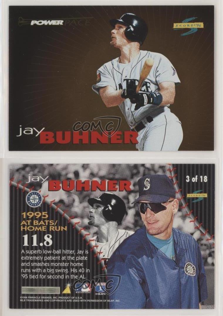1996 Score Power Pace Jay Buhner #3