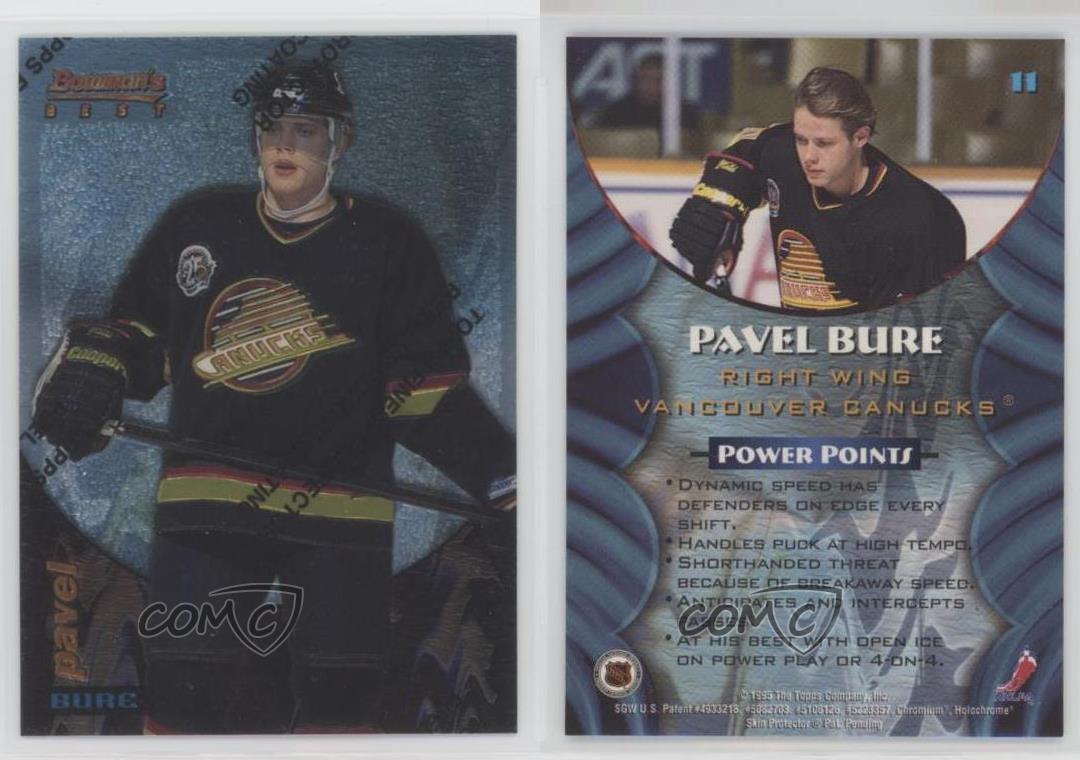 Pavel Bure 1994 Topps Finest Bowman's Best Refractor (Veterans) #11 Price  Guide - Sports Card Investor