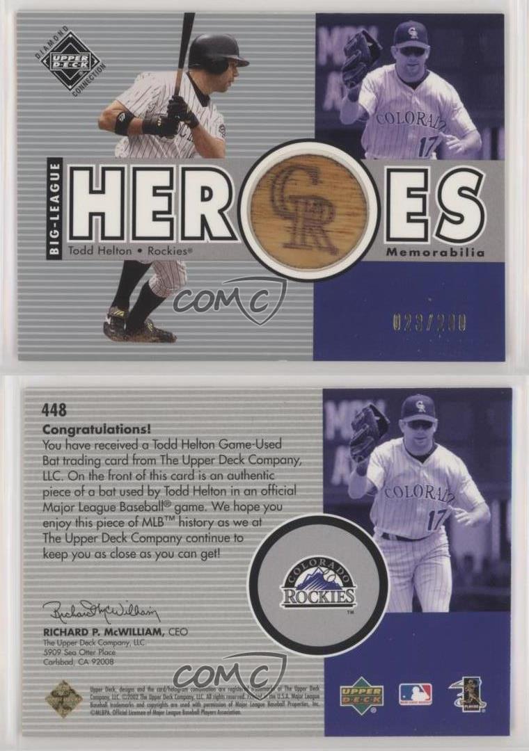 Big Dog Set 1 - All-Star Todd Helton - Operation Sports