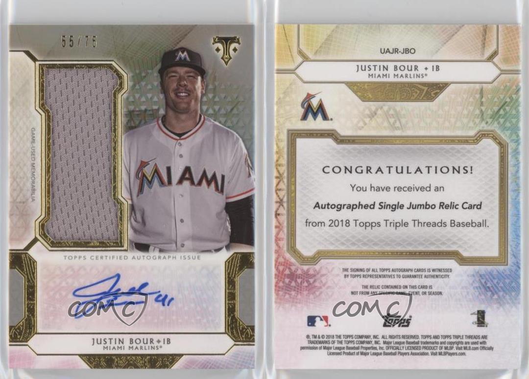  2018 Topps Triple Threads Jumbo Relics #UAJR-BZO Ben