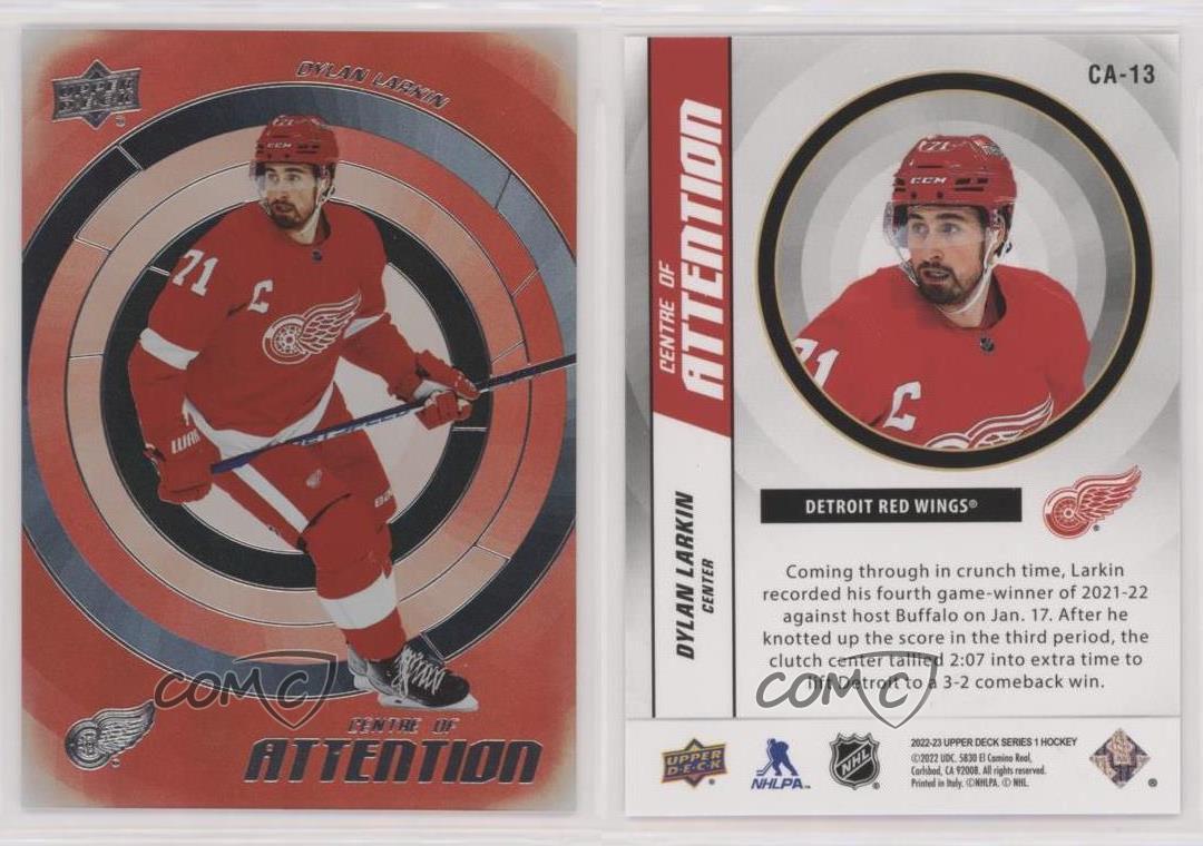 2022-23 Upper Deck Series 1 - Centre of Attention #CA-13 - Dylan