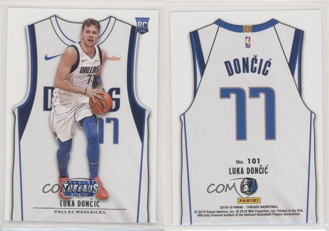 2018-19 Panini Threads Hanger Box 20 Cards Per Box w 2 Exclusive Rookie Statement Cards Possible Luka Doncic