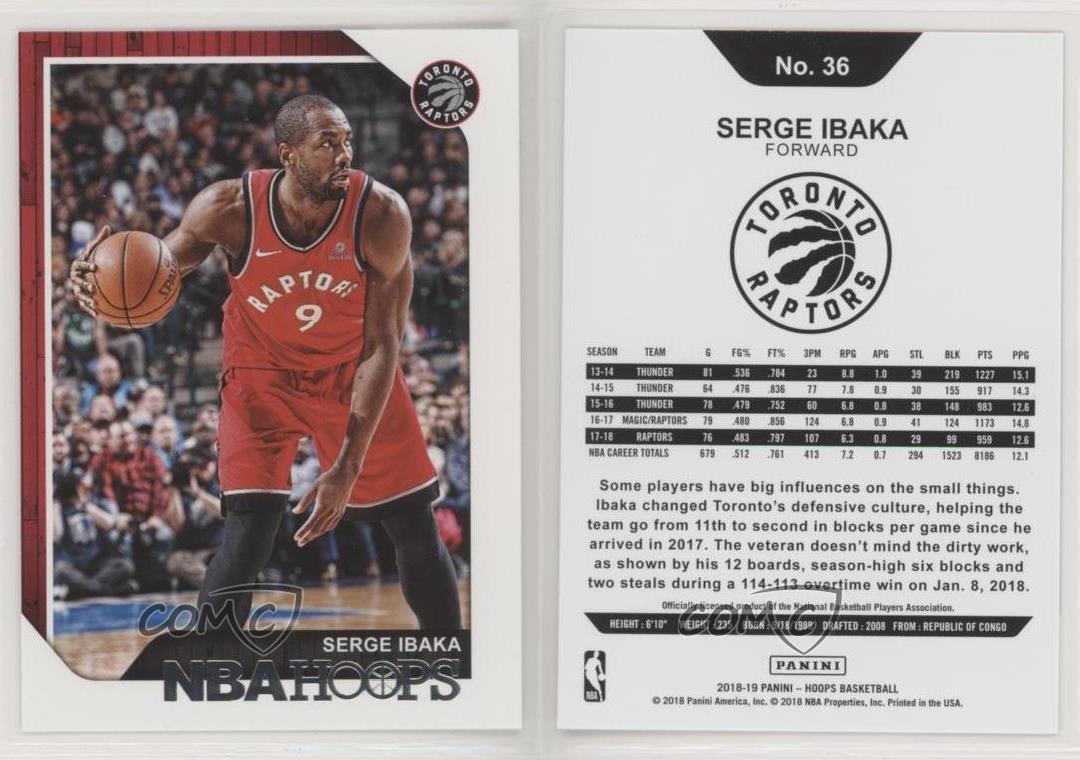 serge ibaka signed jersey
