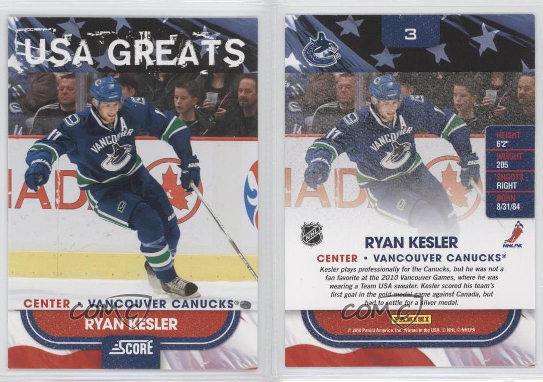 ryan kesler usa jersey