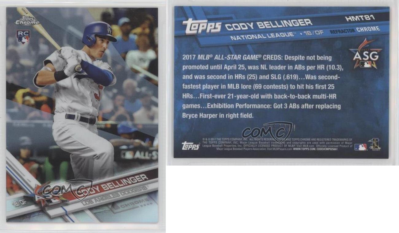 2017 Chrome Update Target Exclusive All-Star Refractor Cody Bellinger Rookie RC - Bild 3 von 4