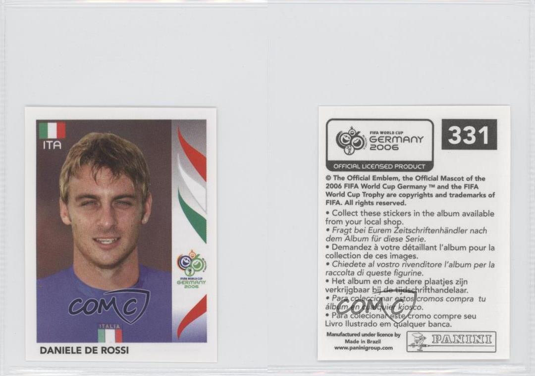 Panini WORLD CUP 2006-Daniele De Rossi Italia no 331