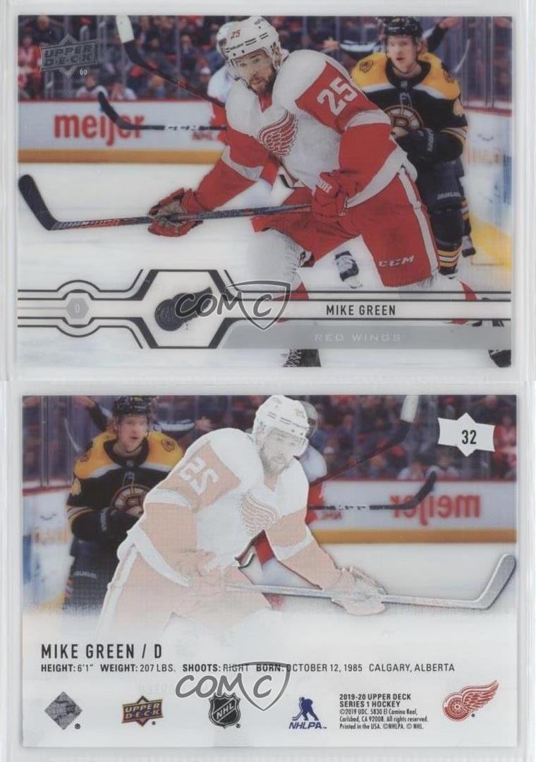 2019-20 Upper Deck Clear Cut Mike Green #32