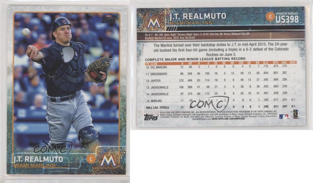 The Daily: 2015 Topps Update J.T. Realmuto Rookie Card - Beckett News