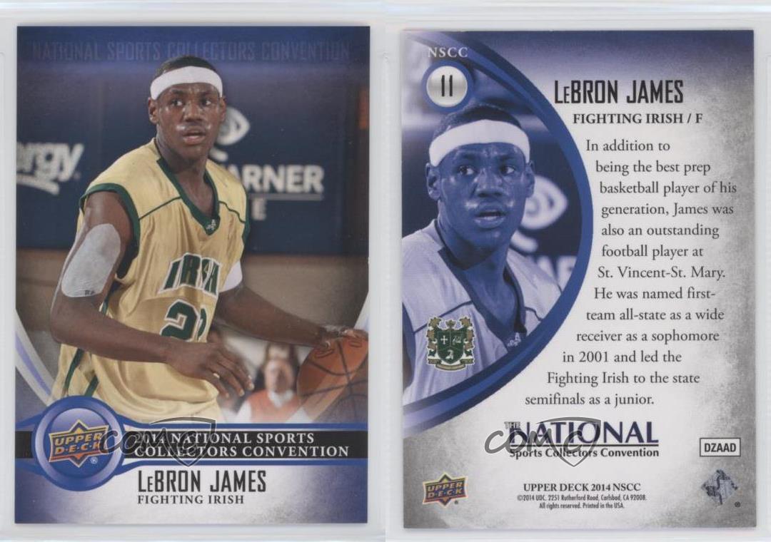2014 Upper Deck National Convention LeBron James #NSCC11 - Picture 5 of 7