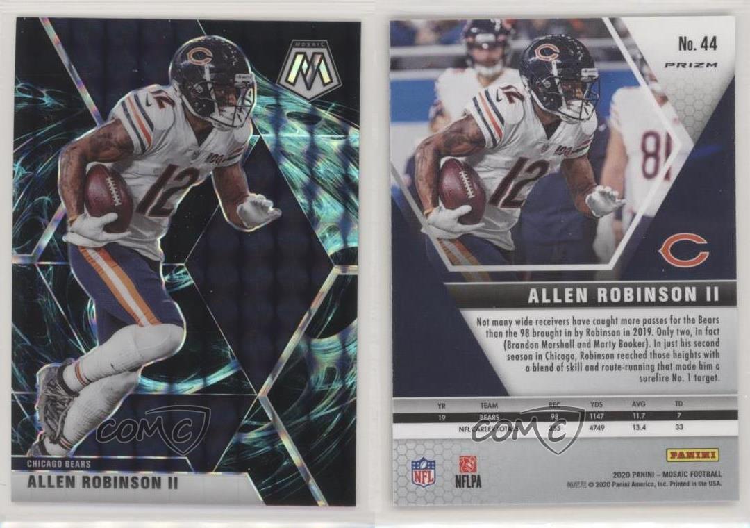 2020 Panini Mosaic Genesis Allen Robinson II 44 eBay