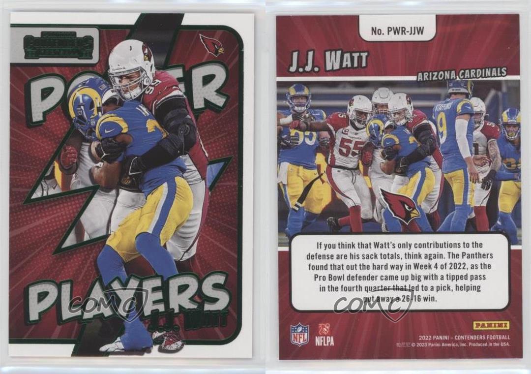 : 2022 Panini NFL Contenders Power Players Emerald #6