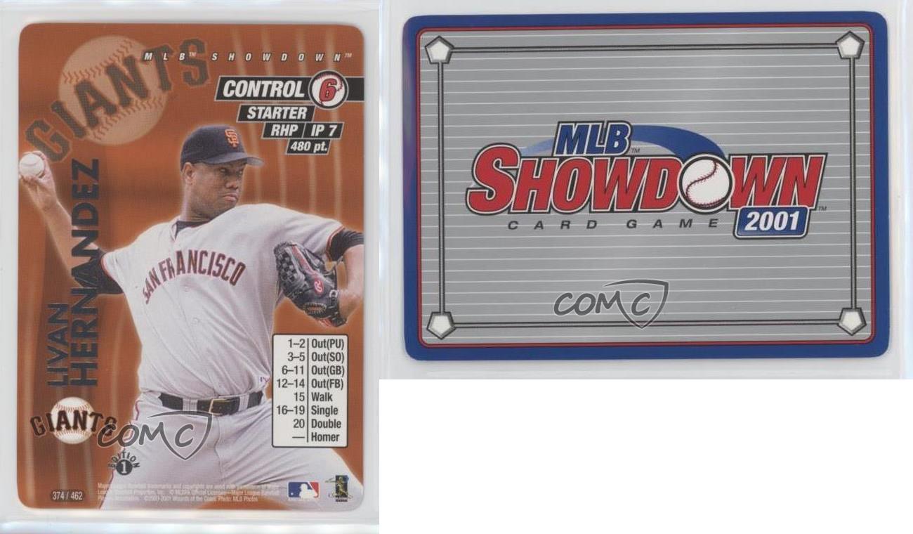 Livan Hernandez - MLB Showdown » MLB Showdown 2002 Trading Deadline -  CategoryOneGames