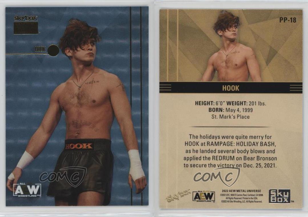 Skybox Metal Universe 2022 AEW All Elite Wrestling Star Sapphires gancho novato radiocontrol - Imagen 3 de 4