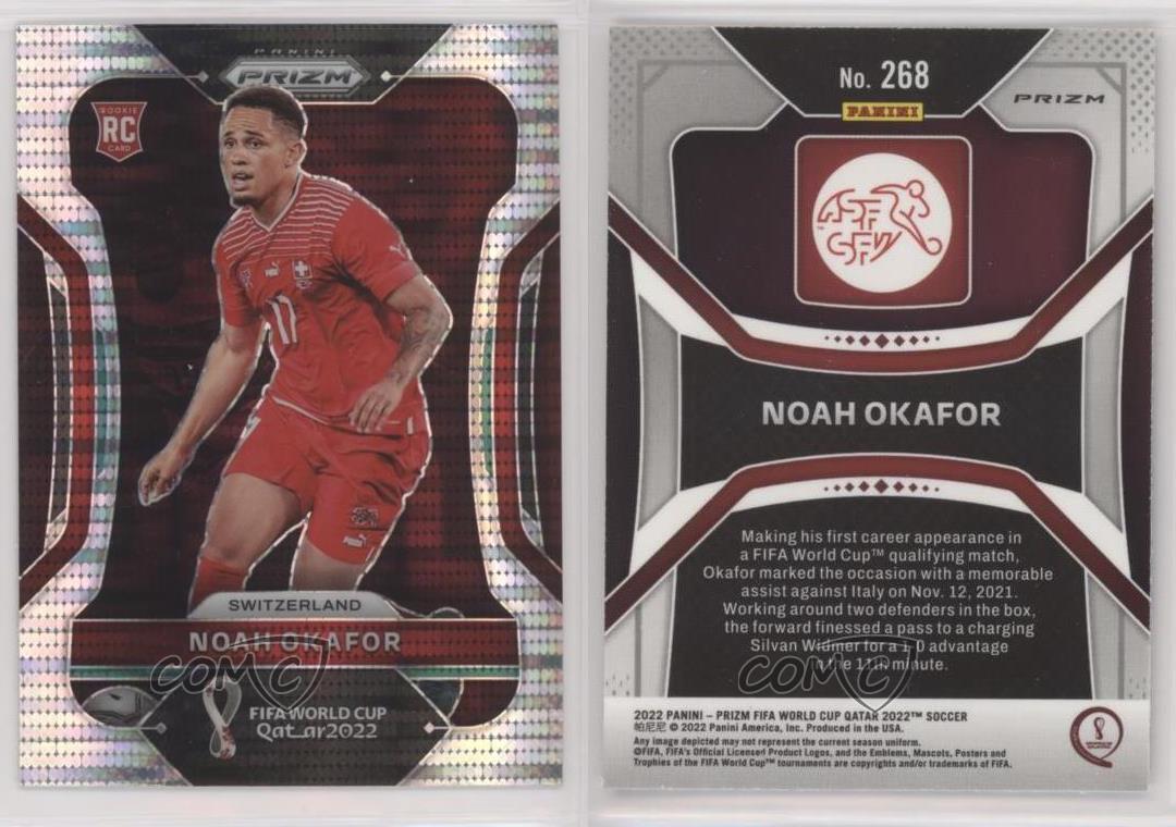 2022 Panini Prizm World Cup Qatar Breakaway Prizm Noah Okafor #268