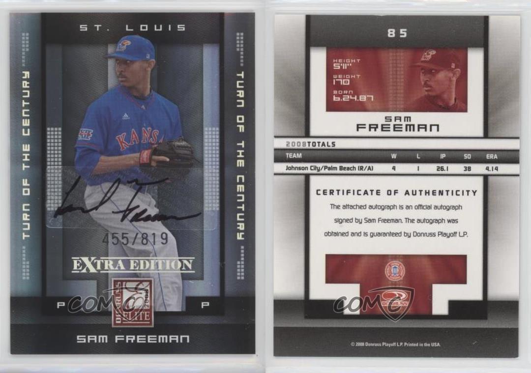 2008 Donruss Elite Extra Edition Turn of the Century /819 Sam