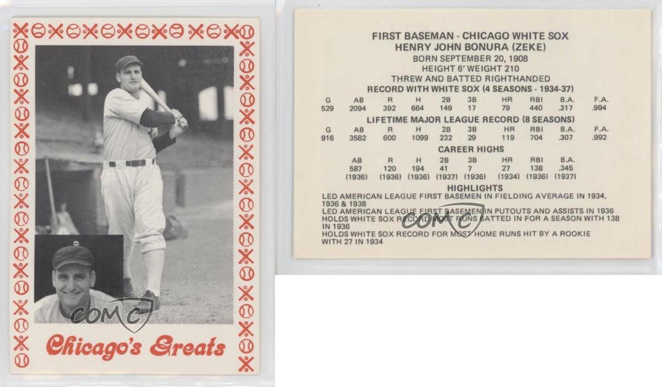 1976 Zeke Bonura - Picture 3 of 4