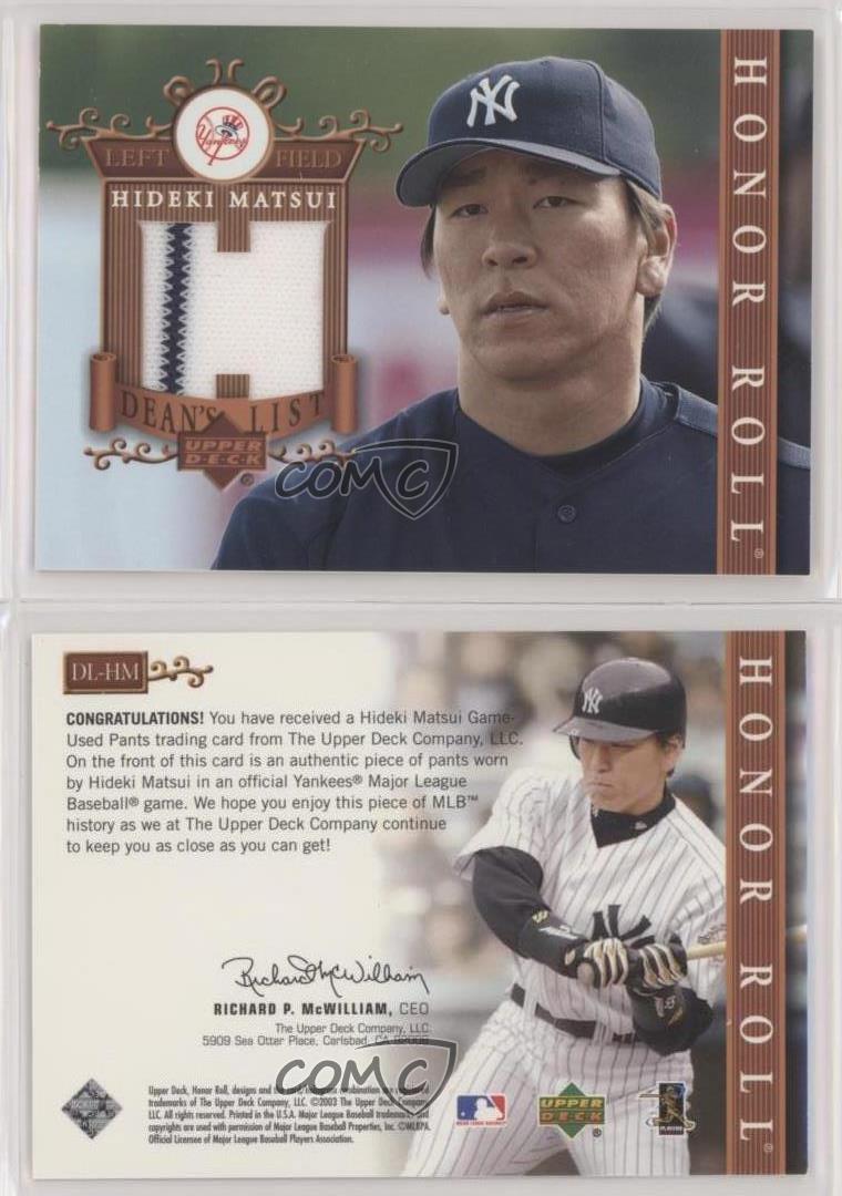 Hideki Matsui Gallery  Trading Card Database