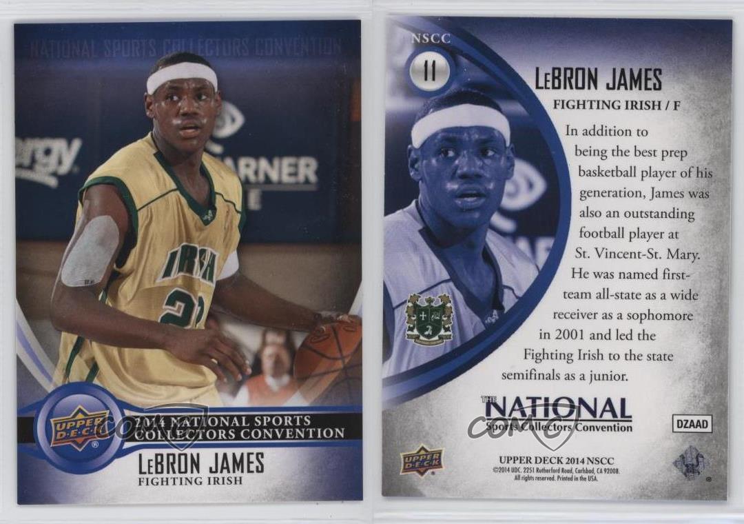 2014 Upper Deck National Convention LeBron James #NSCC11 - Picture 4 of 7