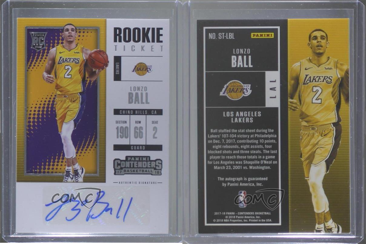 lonzo ball signature