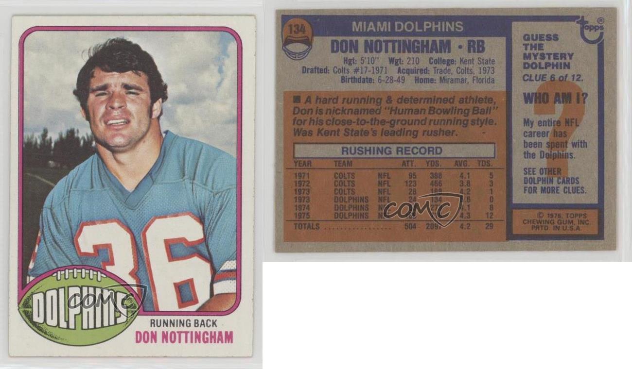 don nottingham undefeated dolphins