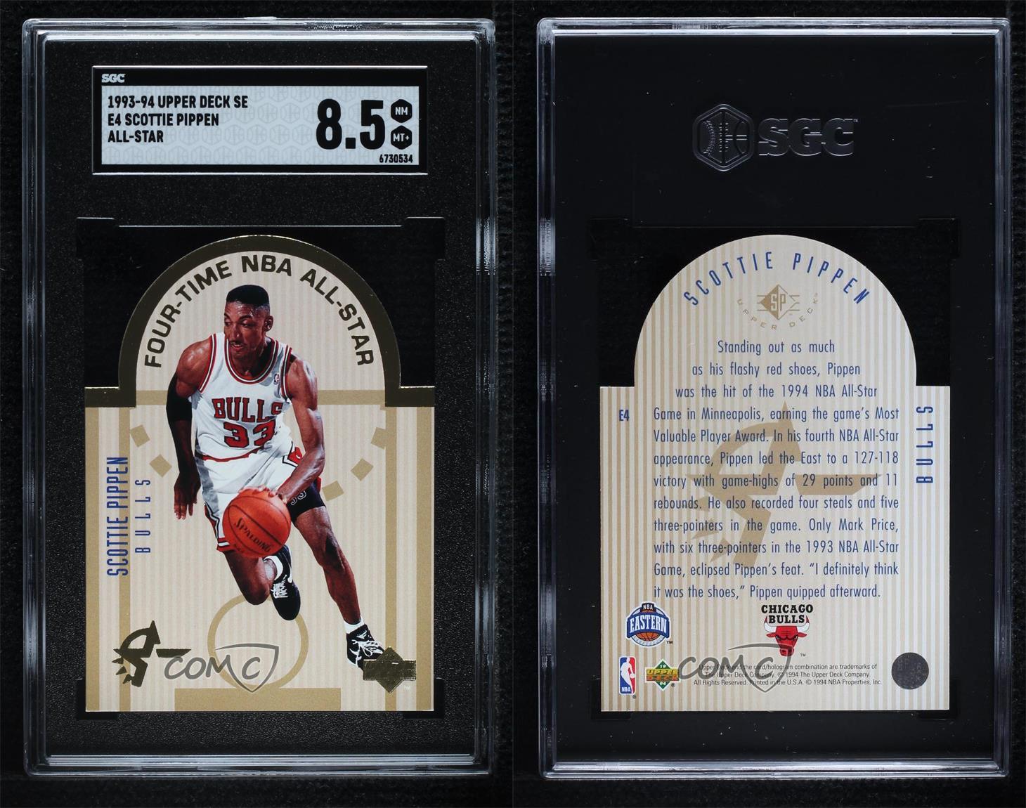 1993 Upper Deck Special Edition Die-Cut All-Stars Scottie Pippen