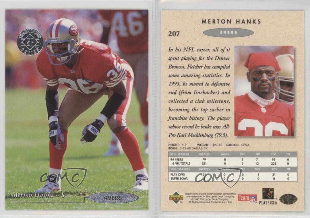 merton hanks jersey for sale