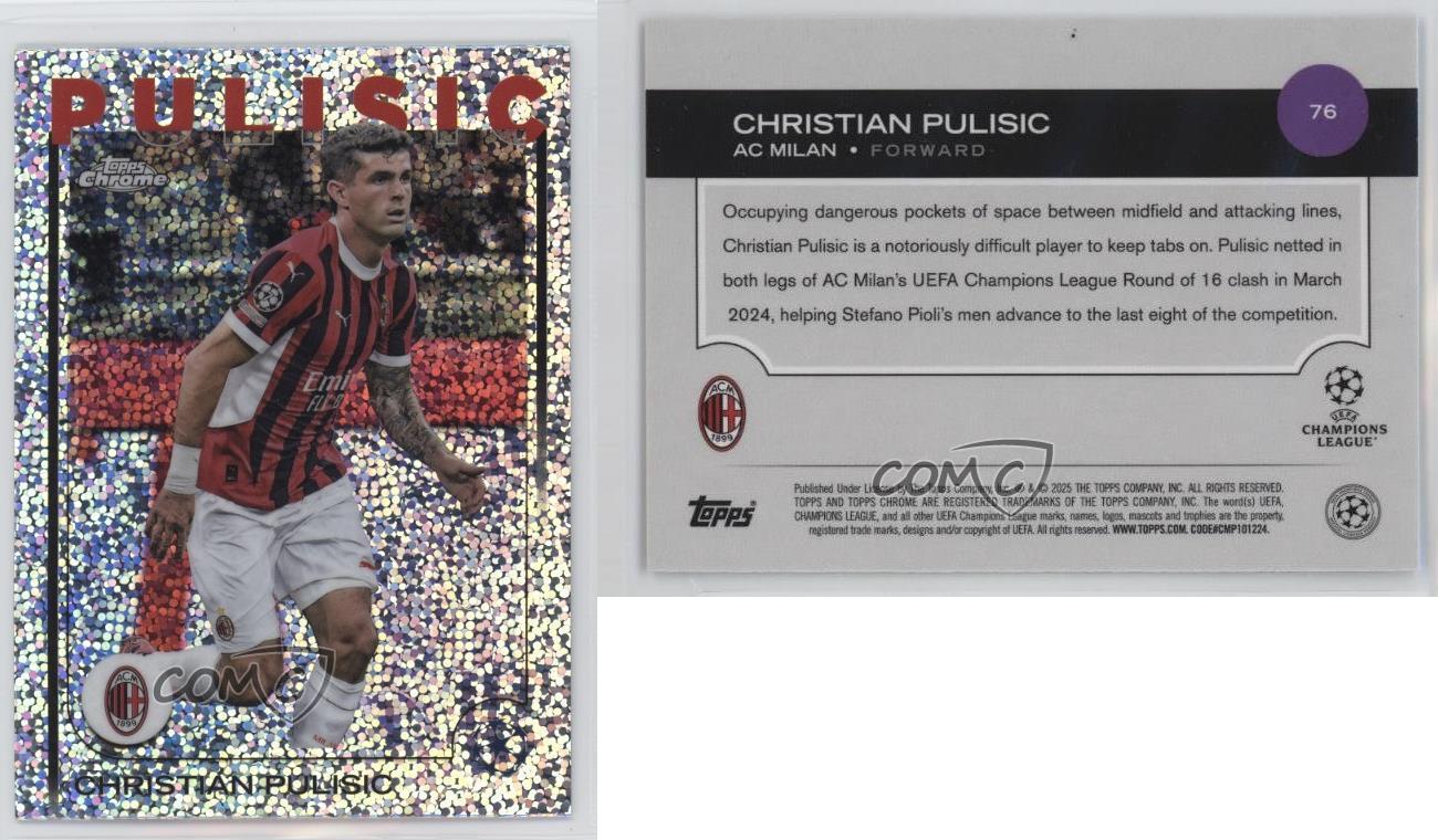 世界6枚！PULISIC プリシッチ MEMORABILIA パッチカード 世界6枚！PULISIC プリシッチ MEMORABILIA パッチカード