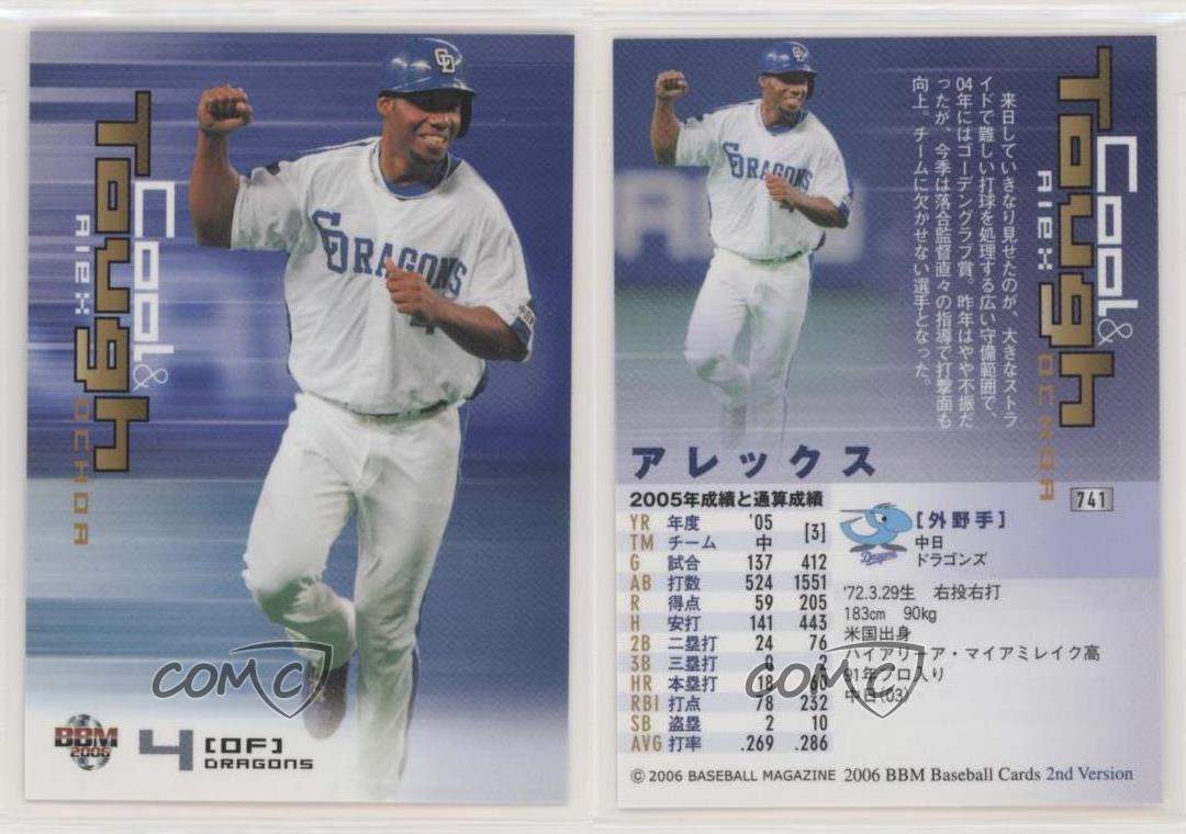 06 m Cool Tough Alex Ochoa 741 Ebay