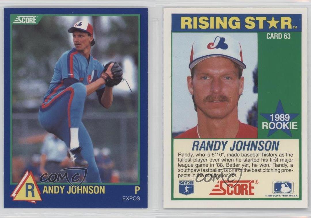 1989 Score 100 Hottest Rookies Box Set Base 63 Randy