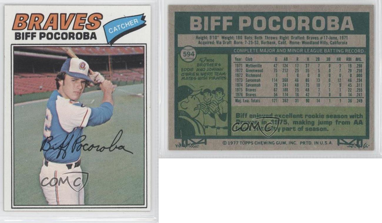 1978 topps biff pocoroba 1978 topps biff pocoroba