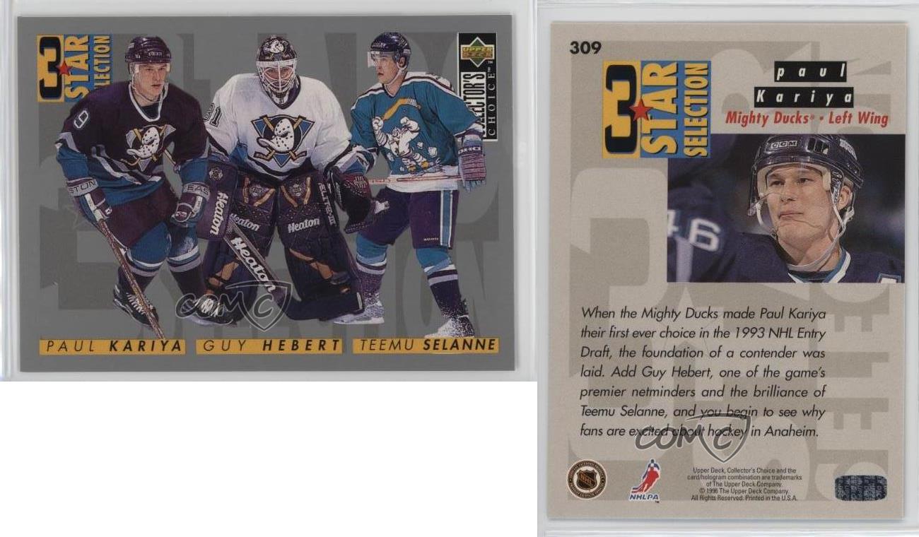 1996-97 Upper Deck Collector's Choice - [Base] #309 - 3 Star