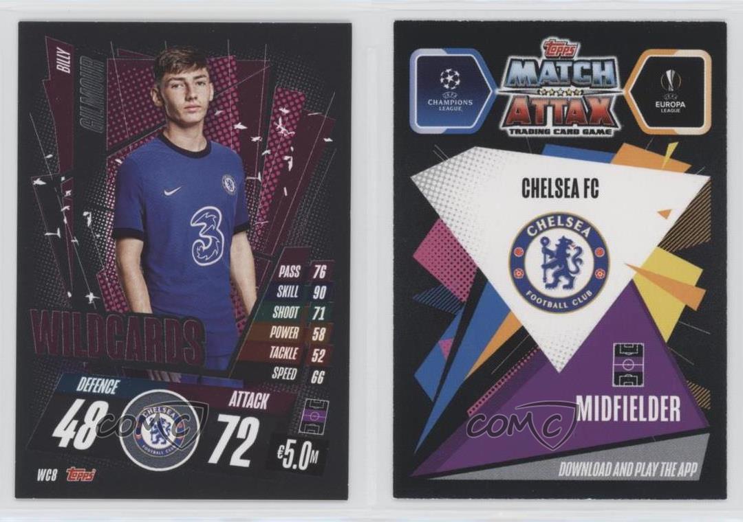 2020-21 Topps Match Attax UEFA Champions League Wildcards ...