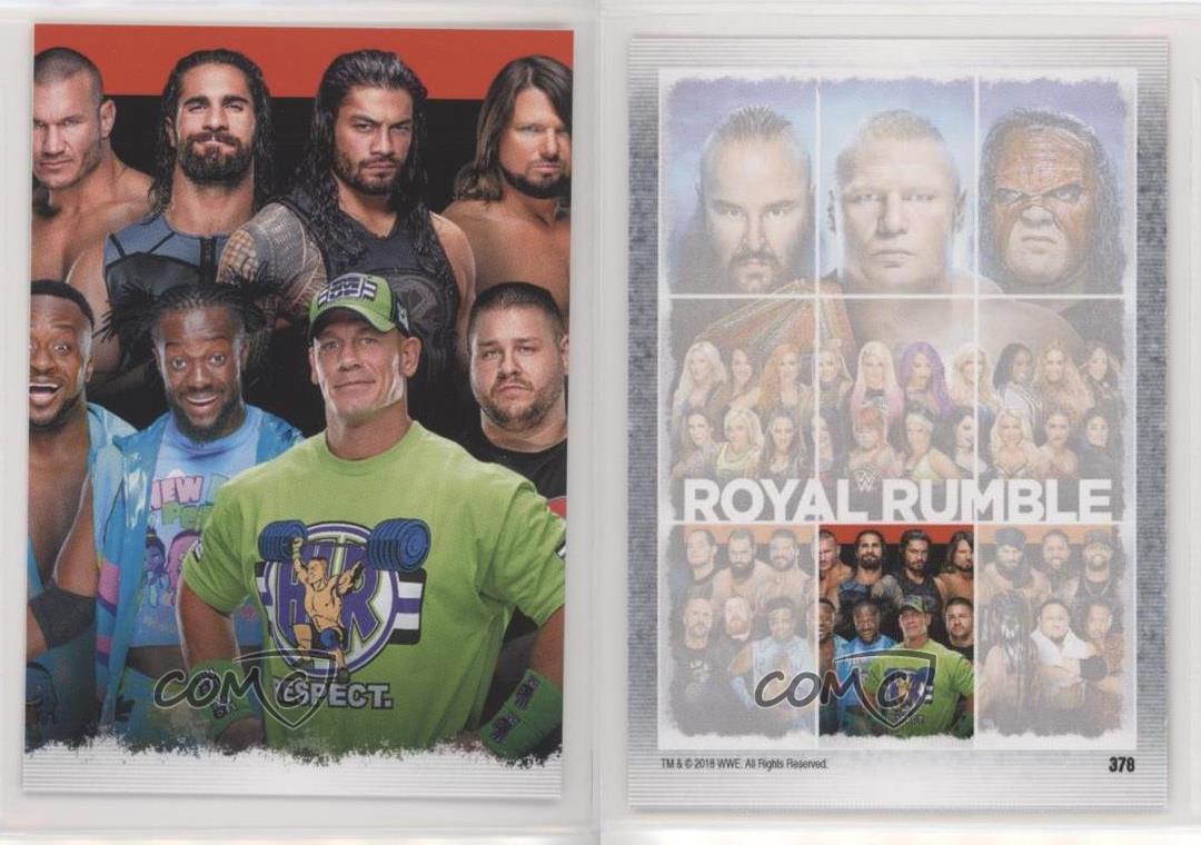 Karte 376 6 Puzzle Topps Slam Attax Live Royal Rumble 2018 