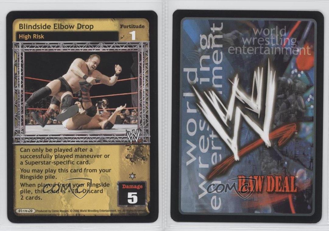 Jeu de cartes à collectionner WWE Raw Deal 2006 extension 20 : liquidation Great American Bash #01/170v20