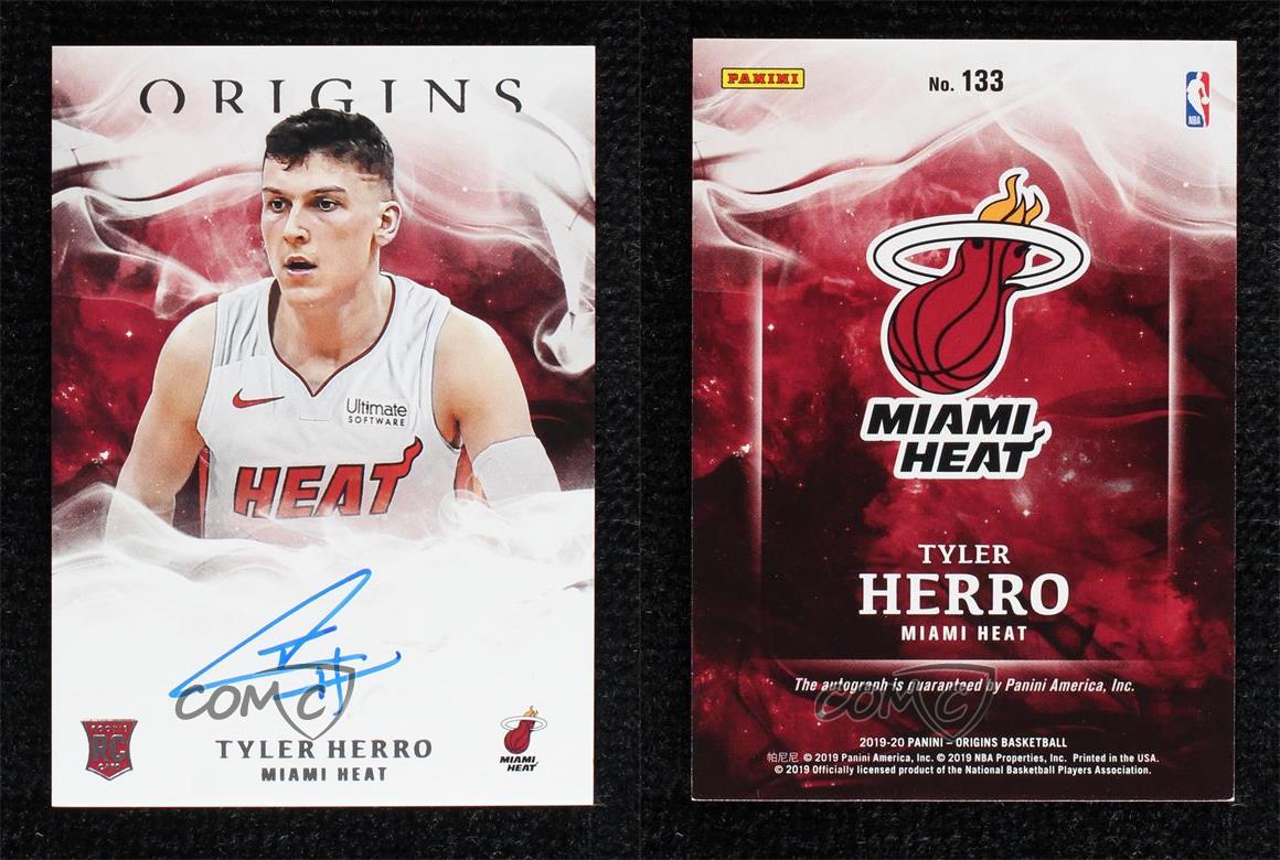 最も 割引 2019-20 Rookie #133 Herro Tyler Auto Rookie Origins Panini その他